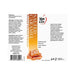 Adam & Eve Salted Caramel flavored personal lubricant label with usage directions and ingredients.