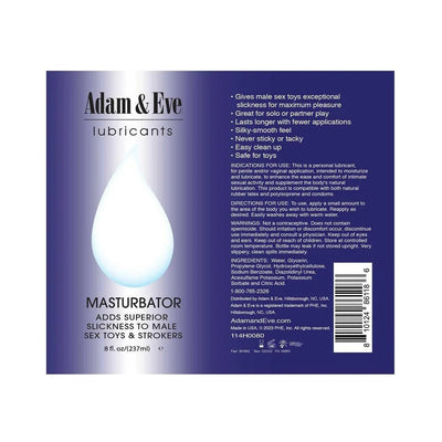 Adam & Eve Masturbator Lubricant