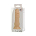 Adam & Eve My First Willy Silicone dildo in beige with suction base shown in retail packaging.