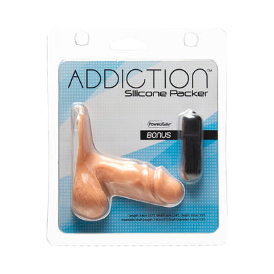 Addiction Silicone Packer Dong Beige - SexToy.com