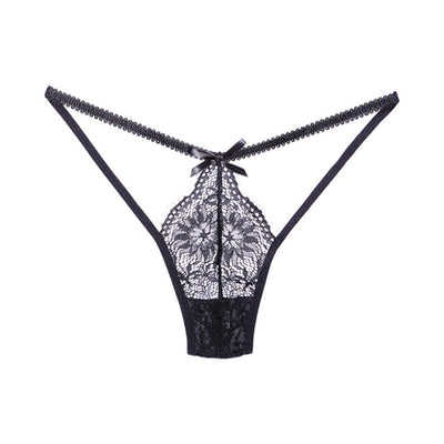 Adore Dreaming Lace Thong Black O/S - SexToy.com