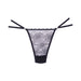 Adore Good Girl Lace And Mesh Thong Black O/S - SexToy.com