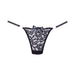 Adore Sunset Lace Thong Black O/S - SexToy.com