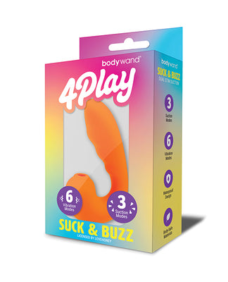 Bodywand 4 Play Suck and Buzz - Orange