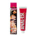 Strawberry flavored Anal-Ese desensitizing lubricant tube and packaging with bold pink and white design.