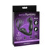 Packaging of Anal Fantasy Elite Collection Ass-Gasm Pro P Spot Stimulator in black with product image and key features on purple background.
