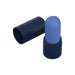 Blue textured Arcwave Ghost reversible stroker with navy blue protective storage case on white background.