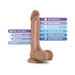 Realistic dildo with dual density Sensa Feel technology, flexible shaft, suction cup base, and body-safe materials.