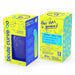 Bright yellow and blue packaging for Bcute Curve Infinite Classic rechargeable vibrating bullet with banana-themed design and product details.
