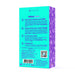 Packaging box of B Swish Bfilled Basic prostate stimulator with product details in multiple languages on a turquoise and purple background.