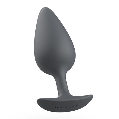 B Swish Bfilled Basic Plus Anal Plug Slate - SexToy.com