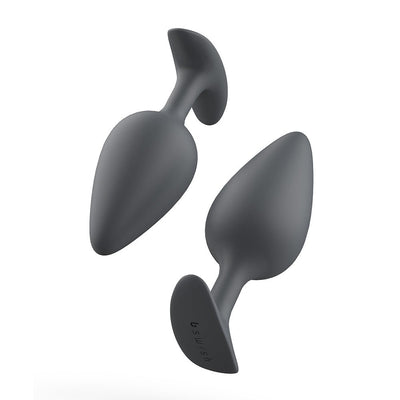 B Swish Bfilled Basic Plus Anal Plug Slate - SexToy.com
