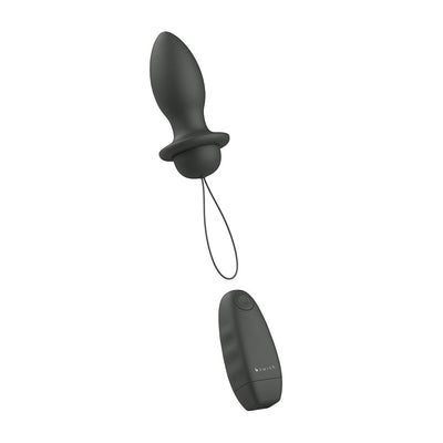 Black B Swish Bfilled Classic Unleashed tapered plug with pull-string and wireless remote control.