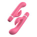 Two pink B Swish Bwild Classic Marine Vibrators with curved and contoured designs shown on a white background.
