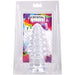 Crystal Jellies Anal Twist 7 Inch Clear