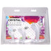 Crystal Jellies Curved Anal Trainer Set Clear