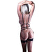 After Hours Playsuit Open Teddy With Garters Black