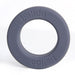 Steel grey Balldo spacer ring with embossed logo, designed as an extra support accessory for the Balldo set.