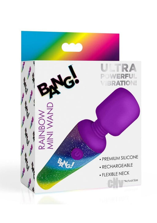 Bang Rainbow Mini Wand - SexToy.com