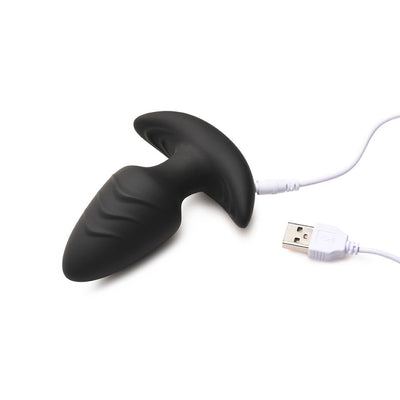 Bang Rotating Vibra Plug W/remote