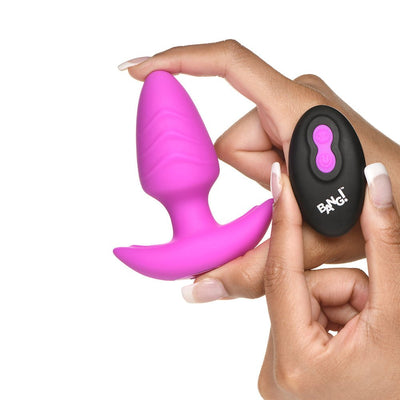 Bang Rotating Vibra Plug W/remote Prp - SexToy.com