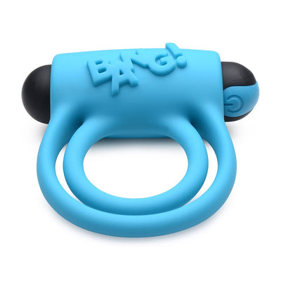 Bang! Vibrating Cock Ring & Bullet w/Remote Control Bang! Vibrating Cock Ring & Bullet w/Remote Control