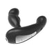 Black ergonomic prostate massager with smooth silicone finish and silver Bathmate logo panel.