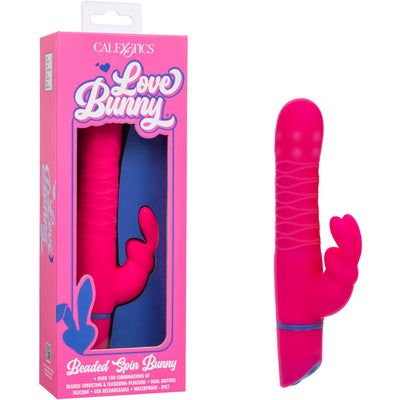 Love Bunny Beaded Spin Bunny