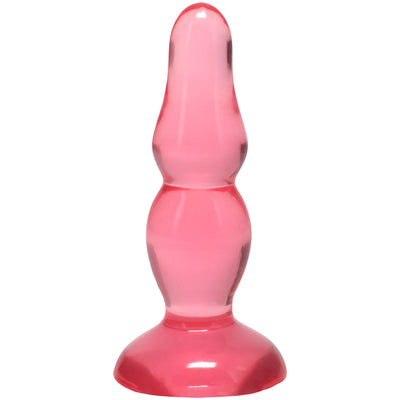 Crystal Jellies Novice Pop Plug 4 Inch Pink
