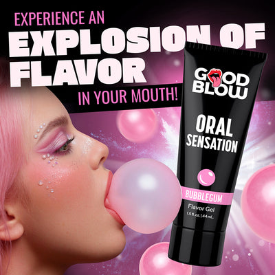 Good Blow Oral Sensation Bubblegum Flavor Gel