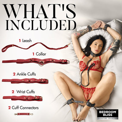 Bedroom Bliss Lovers Restraints Set