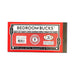 Red and white Bedroom Bucks 30 Coupon Book with playful IOU design for intimate and private acts.