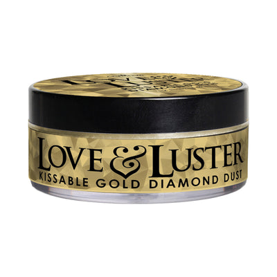Sensuva Love & Luster Kissable Gold Diamond Dust Jar - 2 oz