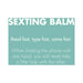 Bijoux Indiscrets Clitherapy Sexting Balm  - SexToy.com