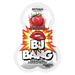 Strawberry-flavored BJ Bang oral sex popping candy in a colorful, playful packaging with lips and fruit graphics.