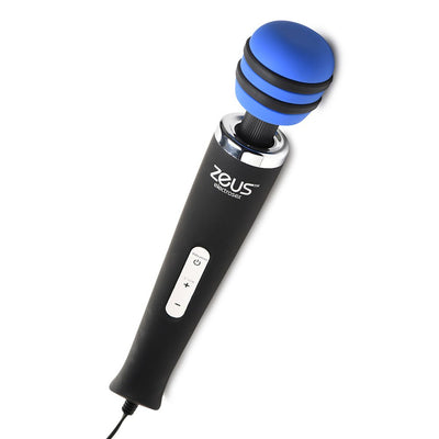 Blue - arc E - stim Vibrating Wand - SexToy.com