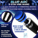 Blue - arc E - stim Vibrating Wand - SexToy.com