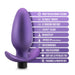 Blush Anal Adventures Matrix Excelsior Plug - Astro Violet - SexToy.com