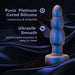 Blush Anal Adventures Matrix Kinetik Plug - Space Age Blue - SexToy.com