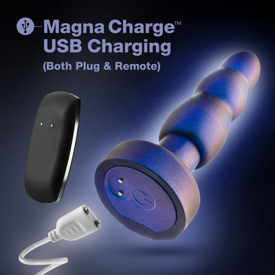 Blush Anal Adventures Matrix Kinetik Plug - Space Age Blue - SexToy.com