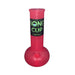 Red 24 oz novelty Bong Cup drink holder with black label for party beverages.