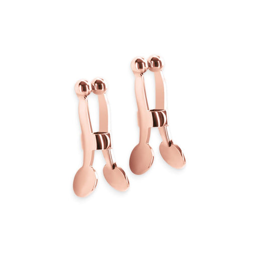 Bound C1 Nipple Clamps - Rose Gold - SexToy.com