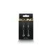 Bound D1 gunmetal adjustable nipple clamps with chain and ball design in black and gold packaging.