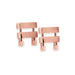 Bound V1 Nipple Clamps - Rose Gold - SexToy.com