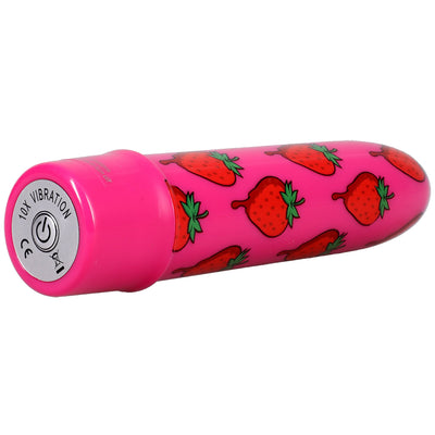 Goodhead Buzz Buddies 5 Inch Muti-Speed Vibe Strawberries Hot Pink