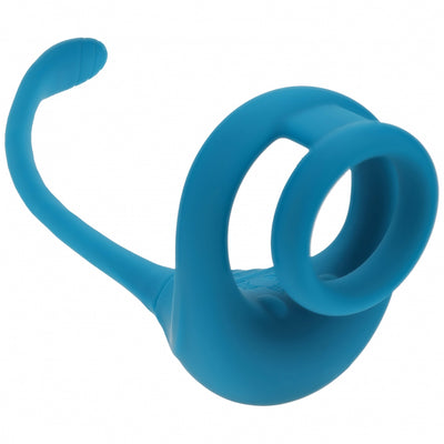Levelz Dual Motor Cock Ring With Prostate Stimulator Teal