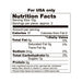 Nutrition facts label for Candy Cock Ring showing 37 calories, 0g fat, 9g carbohydrates, and 7g sugars per serving.