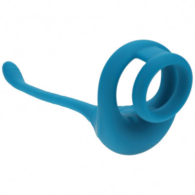 Levelz Dual Motor Cock Ring With Prostate Stimulator Teal