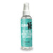 4 oz clear spray bottle of Clean AF Tea Tree Oil Antibacterial Toy Cleaner with teal label and white spray cap