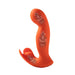 Crave 3 G - Spot Vibrator with Rotating Massage Head & Clit Tickler - Orange - SexToy.com